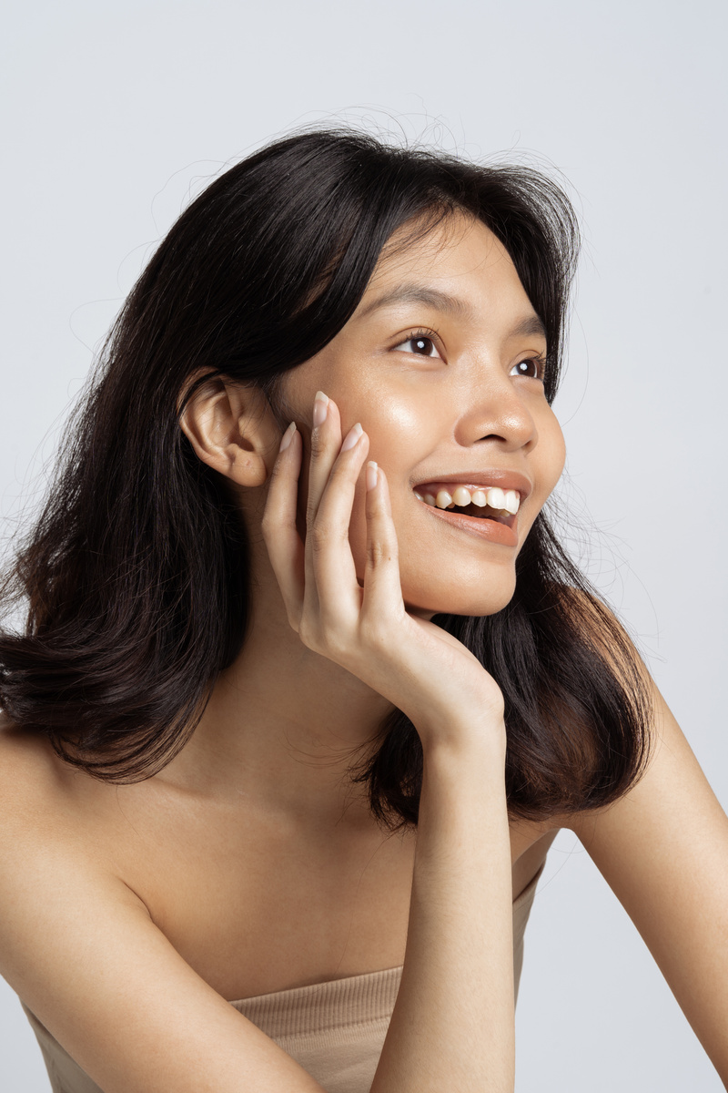 Portrait of a Smiling Woman